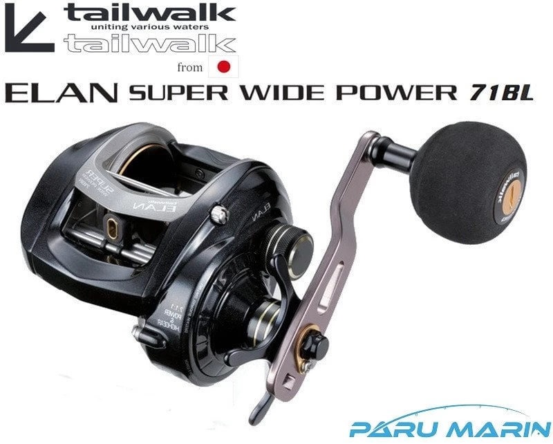 Tailwalk Elan Super Wide Power 71bl Çıkrık / Baitcasting Jig Makinesi (sol El)
