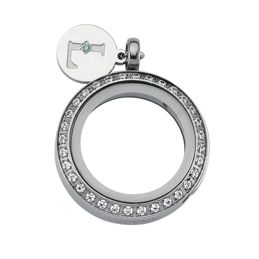 Swarovski Zirconia - Luzyo - Silver - 25 Mm