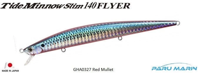 Duo Tide Minnow Slim Flyer 140 Gha0327 / Red Mullet