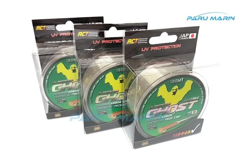 Nippon Ghost 0.50mm 32kg 180m. Florokarbon Misina