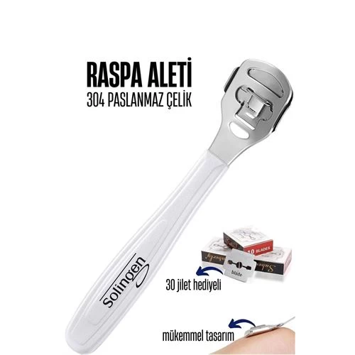 Modacar Raspa Aleti 30 Jilet Yedekli Solingen Profesyonel