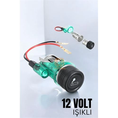 Modacar Her Araca Uygun Komple Işıklı Çakmak