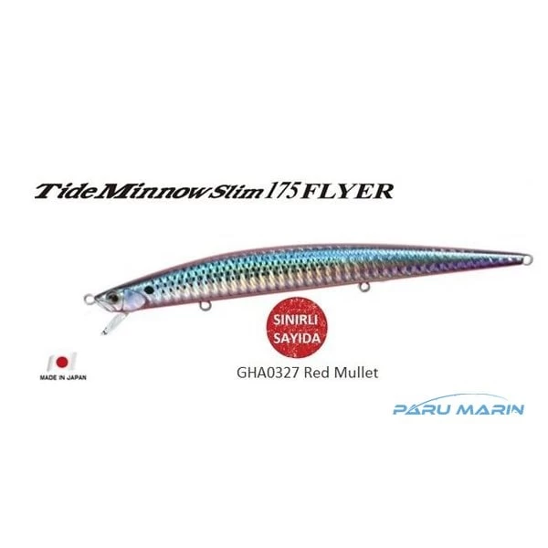 Duo Tide Minnow Slim Flyer 175 Gha0327 / Red Mullet