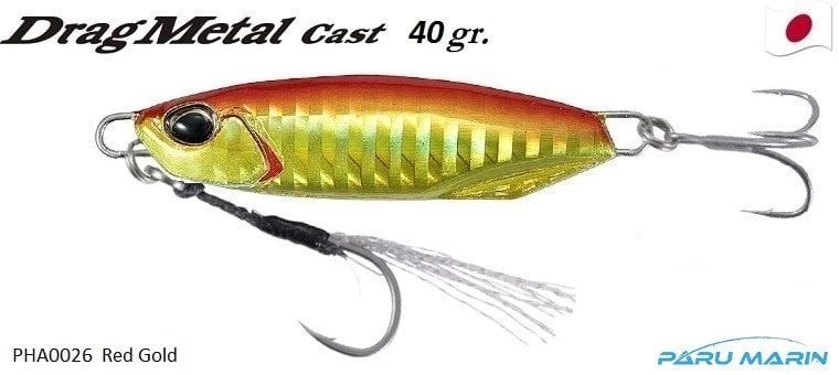 Duo Drag Metal Cast Jig 40gr. Pha0026 / Red Gold