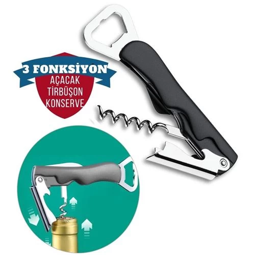 Modacar Açacak Tirbüşon Seti 3 Fonksiyon Trevor Deisgn