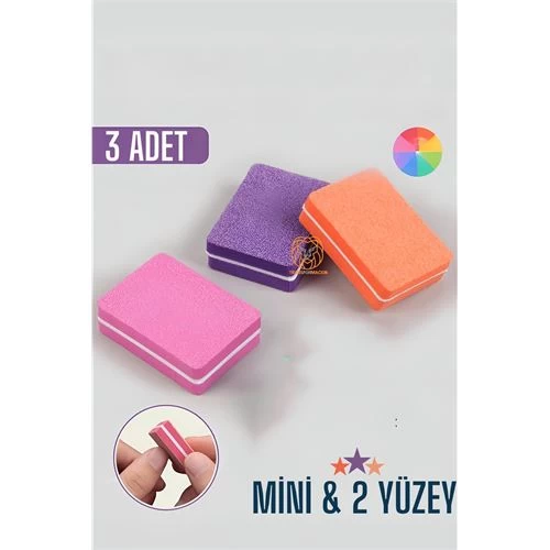 Modacar Mini Tırnak Törpüsü 100/180 Grid  3 Adet