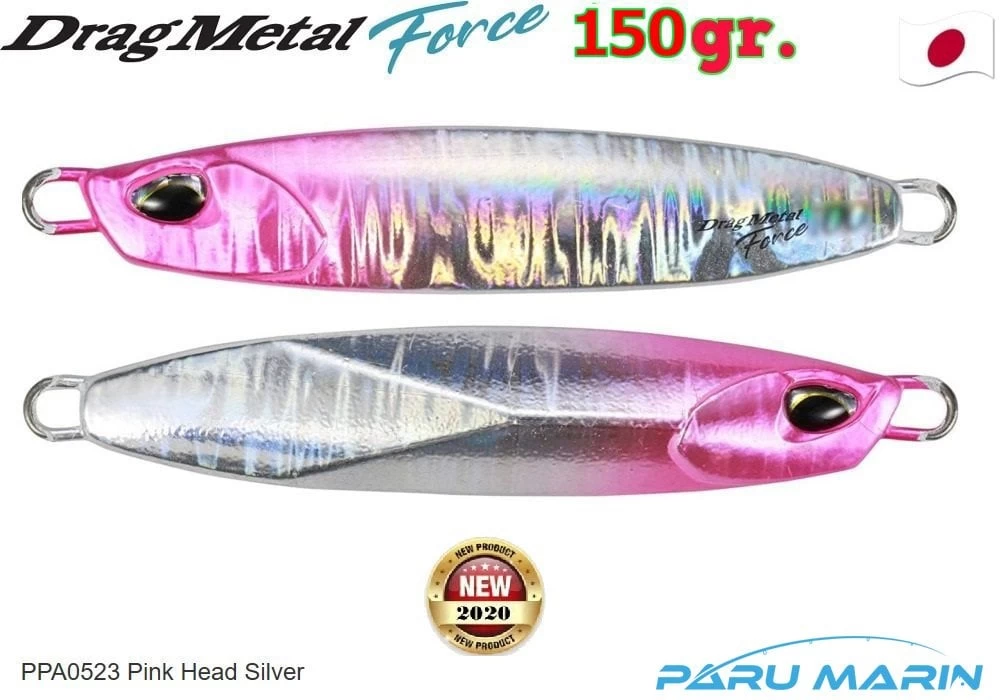 Duo Drag Metal Force Jig 150gr. Ppa0523 Pink Head Silver
