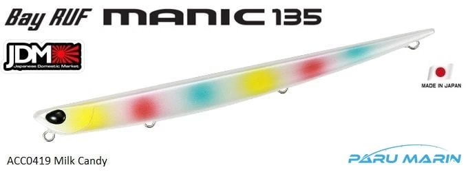 Duo Bay Ruf Manic 135 Acc0419 Milk Candy