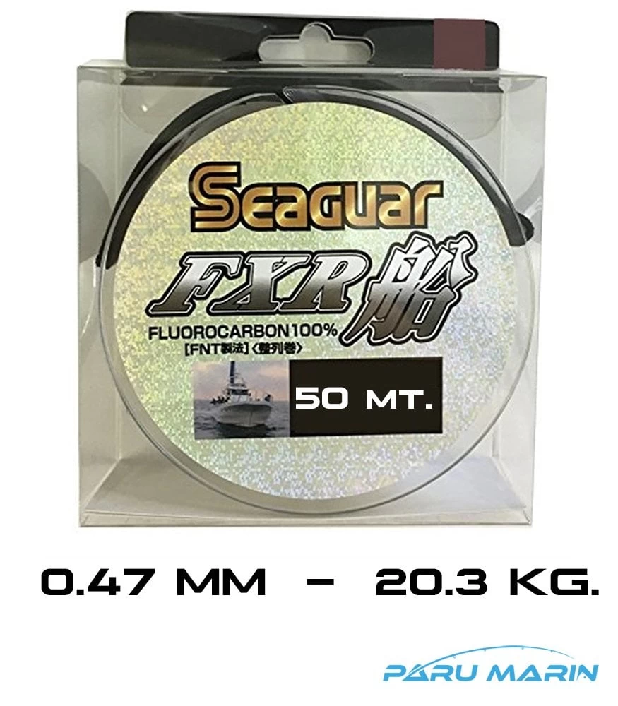 Seaguar Fxr %100 Florokarbon 50mt. 0,47mm - 20.3kg Misina