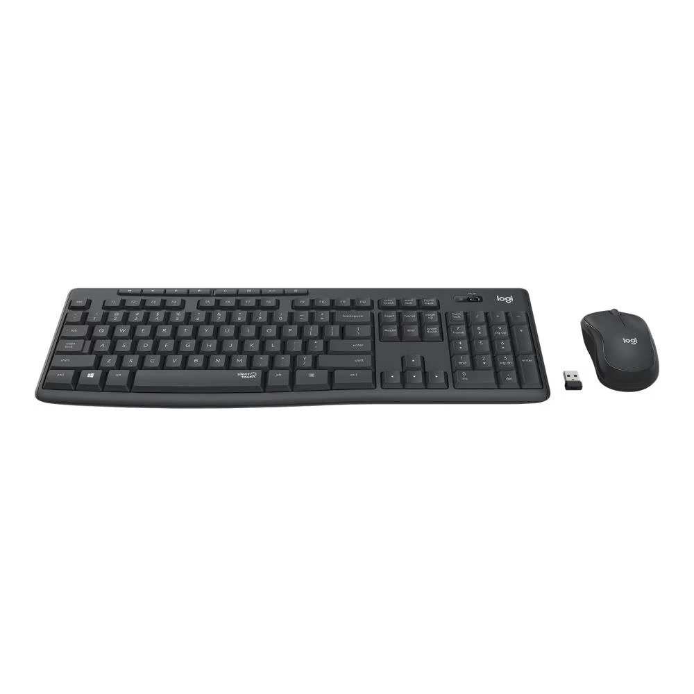 Logitech Mk295 Kablosuz Set Sessİz Usb Sİyah 920-009804