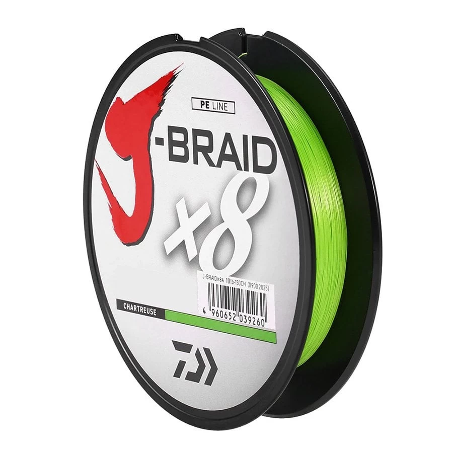 Daiwa J-braid X8 Açık Yeşil 150 Mt. 0.18mm 12 Kg. İp Misina