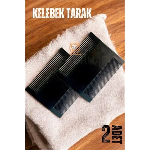 Modacar 2 Boyutlu Kelebek Tarak 2 Adet