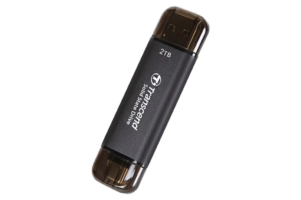 Transcend Esd310 Portable 256gb Siyah Ssd Usb Type-a, Type-c (ts256gesd310c)