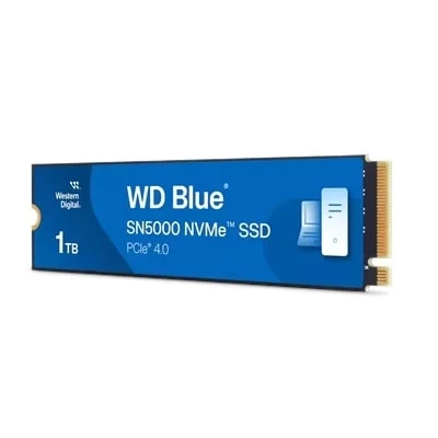 1tb Wd Blue Sn5000 M.2 Nvme 5150/4900mb/s Wds100t4b0e Ssd
