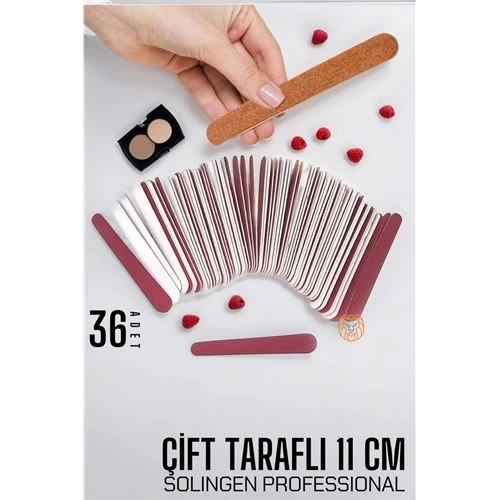 Modacar Tırnak Törpüsü Kullan-at Çift Taraflı 36 Adet Solingen Professional